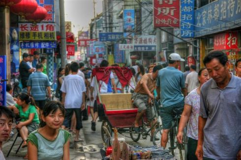 Un barrio popular de Pekin